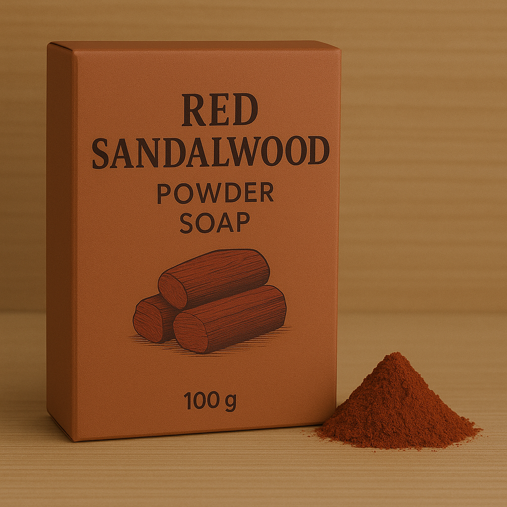 RedSandal Wood Powder Soap 100 g